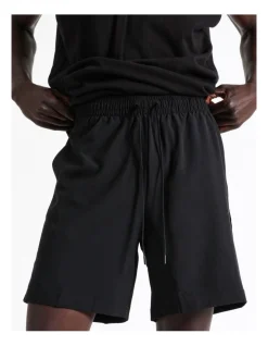Calvin Klein Stretch Woven Gym Shorts In Black -Calvin Klein Sales 946437040 3 1 720x928