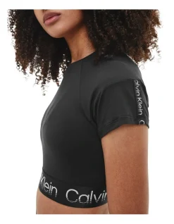 Calvin Klein Gym T-Shirt In Black -Calvin Klein Sales 946450810 4 720x928