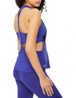 Calvin Klein Recycled Polyester Tank Top In Cobalt -Calvin Klein Sales 946451170 4 720x928