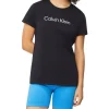Calvin Klein Gym T-Shirt In Black Beauty