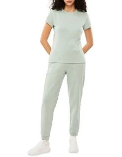 Calvin Klein Gym T-shirt In Light Khaki