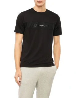 Calvin Klein Gym T-Shirt In Black