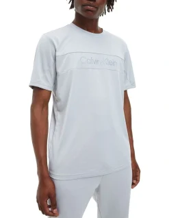 Calvin Klein Gym T-Shirt In Grey