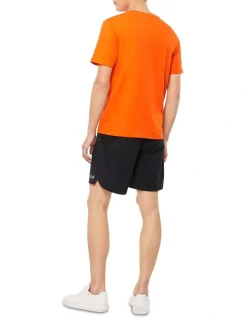 Calvin Klein Logo Gym T-Shirt In Orange -Calvin Klein Sales 949591630 3 720x928