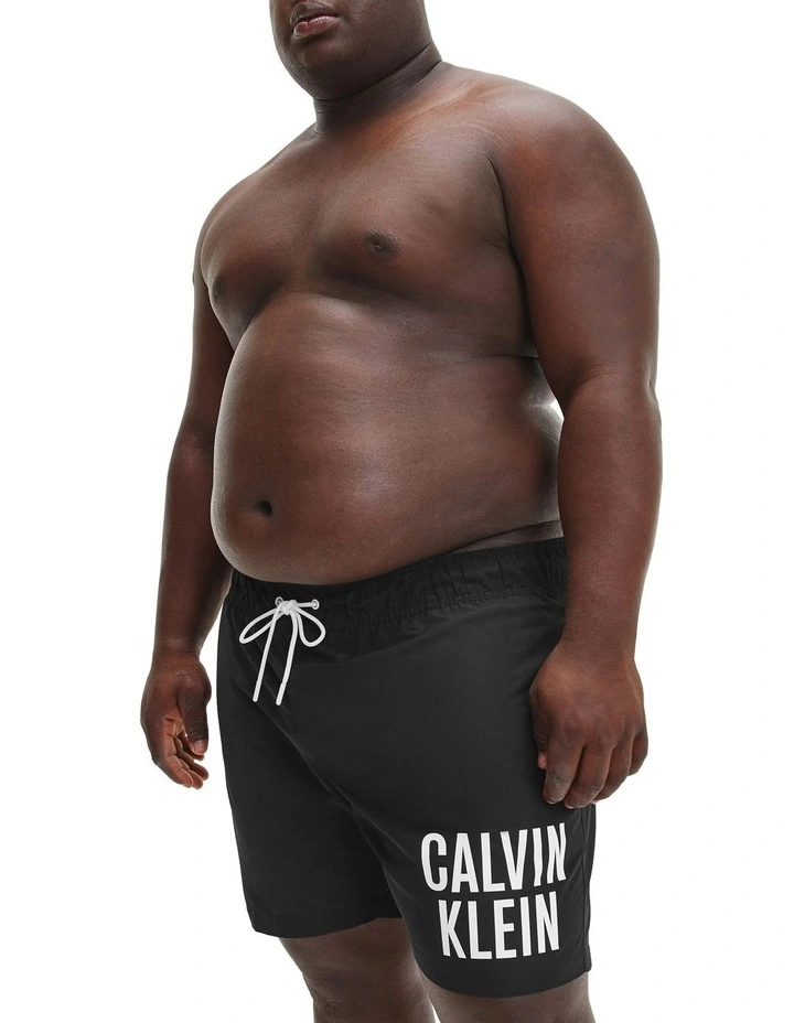 Intense Power Logo Swimshort In Black Calvin Klein Intense Power Logo Swimshort In Black -Calvin Klein Sales