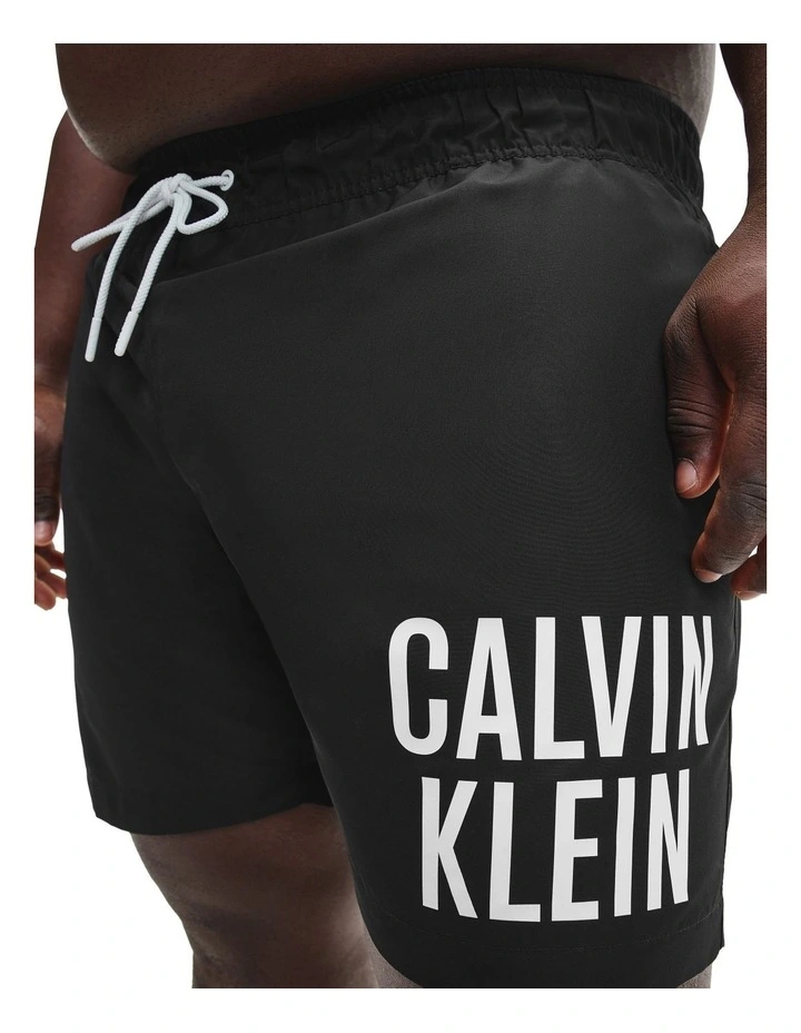Intense Power Logo Swimshort In Black Calvin Klein Intense Power Logo Swimshort In Black -Calvin Klein Sales