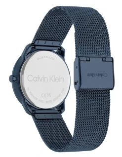 Calvin Klein Iconic Ionic Unisex Qtz Watch 25200160 In Plated Blue Steel 2 Calvin Klein Iconic Ionic Unisex Qtz Watch 25200160 In Plated Blue Steel -Calvin Klein Sales 961833790 3 720x928