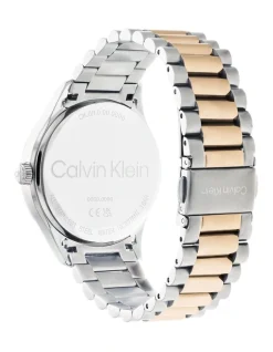 Calvin Klein Iconic Unisex Qtz Watch 25200165 In Two Tone Stainless Steel -Calvin Klein Sales 961833880 3 720x928