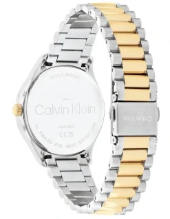 Calvin Klein Iconic Unisex Qtz Watch 25200167 In Two Tone Stainless Steel -Calvin Klein Sales 961834420 3 720x928