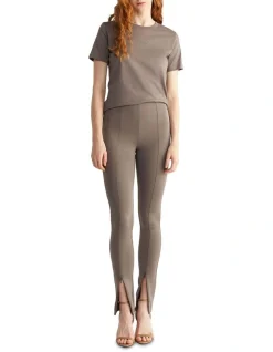 Calvin Klein Micro Logo Regular T-Shirt In Brown 2 Calvin Klein Micro Logo Regular T-Shirt In Brown -Calvin Klein Sales 962278480 3 720x928