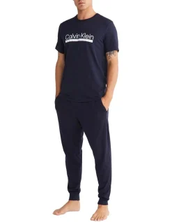 Calvin Klein Chill Sleep Tee In Navy -Calvin Klein Sales 964804960 4 720x928