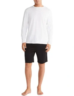 Calvin Klein Chill Sleep Short In Black 3 Calvin Klein Chill Sleep Short In Black -Calvin Klein Sales 964805050 4 720x928