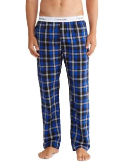 Calvin Klein Modern Cotton Woven Sleep Pant In Blue