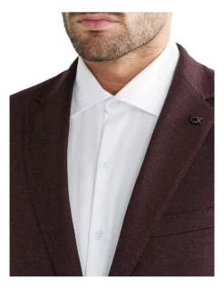 Calvin Klein X Slim Twill Knit Blazer In Red 3 Calvin Klein X Slim Twill Knit Blazer In Red -Calvin Klein Sales 967826080 4 720x928