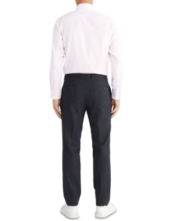 Calvin Klein Slim Long Sleeve Mini Dobby Shirt In Pink -Calvin Klein Sales 967826350 3 720x928