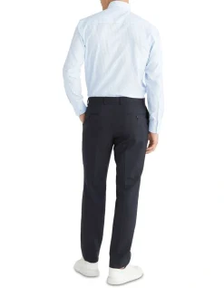 Calvin Klein Slim Long Sleeve Stripe Shirt In Blue -Calvin Klein Sales 967826440 3 720x928