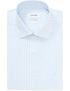 Calvin Klein Slim Long Sleeve Stripe Shirt In Blue -Calvin Klein Sales 967826440 5 720x928