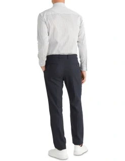 Calvin Klein Slim Long Sleeve Dobby Stripe Shirt In Black/White 2 Calvin Klein Slim Long Sleeve Dobby Stripe Shirt In Black/White -Calvin Klein Sales 967827520 3 720x928