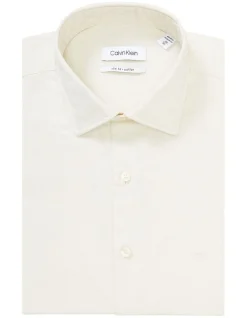 Calvin Klein Slim Long Sleeve 1 Colour Washed Twill Shirt In Yellow 4 Calvin Klein Slim Long Sleeve 1 Colour Washed Twill Shirt In Yellow -Calvin Klein Sales 967827790 5 720x928