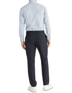 Calvin Klein Slim Long Sleeve Marle Check Shirt In Blue -Calvin Klein Sales 967827970 3 720x928