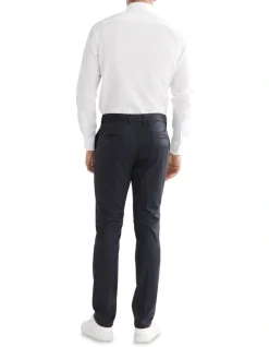Calvin Klein X Slim Trouser Large Navy Check Knit In Navy -Calvin Klein Sales 967828780 3 720x928
