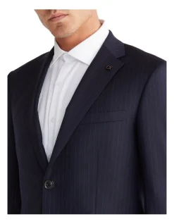 Calvin Klein Slim Pinstripe Suit Jacket In Navy -Calvin Klein Sales 967829140 3 720x928