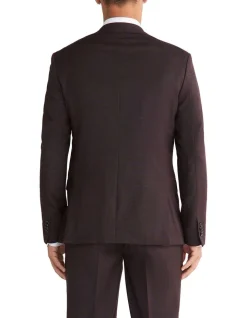 Calvin Klein Slim Suit Jacket In Red -Calvin Klein Sales 967829230 3 720x928