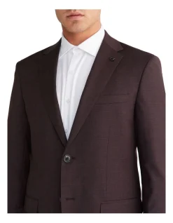 Calvin Klein Slim Suit Jacket In Red -Calvin Klein Sales 967829230 4 720x928