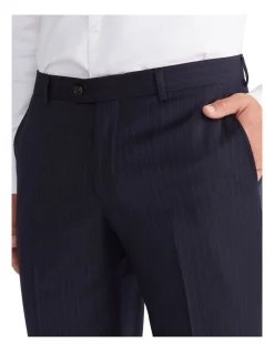 Calvin Klein Slim Suit Pinstripe Pant In Navy -Calvin Klein Sales 967829320 3 720x928