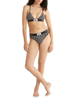 Calvin Klein 1996 Cotton Unlined Triangle In Black -Calvin Klein Sales 968677480 969608710 4 720x928