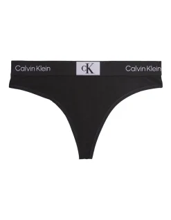 Calvin Klein 1996 Cotton Modern Thong In Black 4 Calvin Klein 1996 Cotton Modern Thong In Black -Calvin Klein Sales 968677570 5 720x928