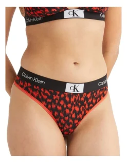 Calvin Klein 1996 Cotton Modern Thong In Red -Calvin Klein Sales 968677570 969609070 3 1 720x928