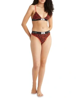 Calvin Klein 1996 Cotton Modern Thong In Red -Calvin Klein Sales 968677570 969609070 4 1 720x928