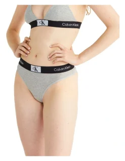 Calvin Klein 1996 Cotton Modern Thong In Grey 2 Calvin Klein 1996 Cotton Modern Thong In Grey -Calvin Klein Sales 968677570 969609430 3 720x928