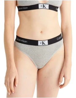 Calvin Klein 1996 Cotton Modern Thong In Grey 3 Calvin Klein 1996 Cotton Modern Thong In Grey -Calvin Klein Sales 968677570 969609430 4 720x928
