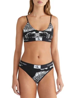 Calvin Klein 1996 Cotton Modern Bikini In Black