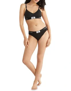 Calvin Klein 1996 Cotton Modern Bikini In Black 3 Calvin Klein 1996 Cotton Modern Bikini In Black -Calvin Klein Sales 968677660 969610330 4 720x928