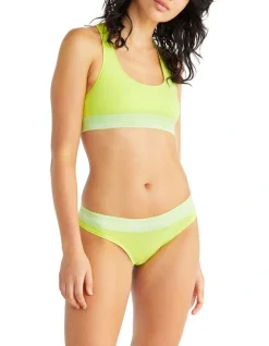 Calvin Klein This Is Love Cotton Tonal Unlined Bralette In Yellow