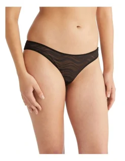 Calvin Klein Allover Lace Bikini In Black -Calvin Klein Sales 968677930 3 720x928
