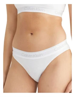 Calvin Klein Athletic Tanga In White -Calvin Klein Sales 968678290 3 720x928