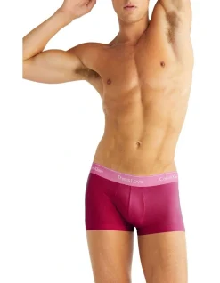 Calvin Klein Pride This Is Love Micro Low Rise Trunk In Red
