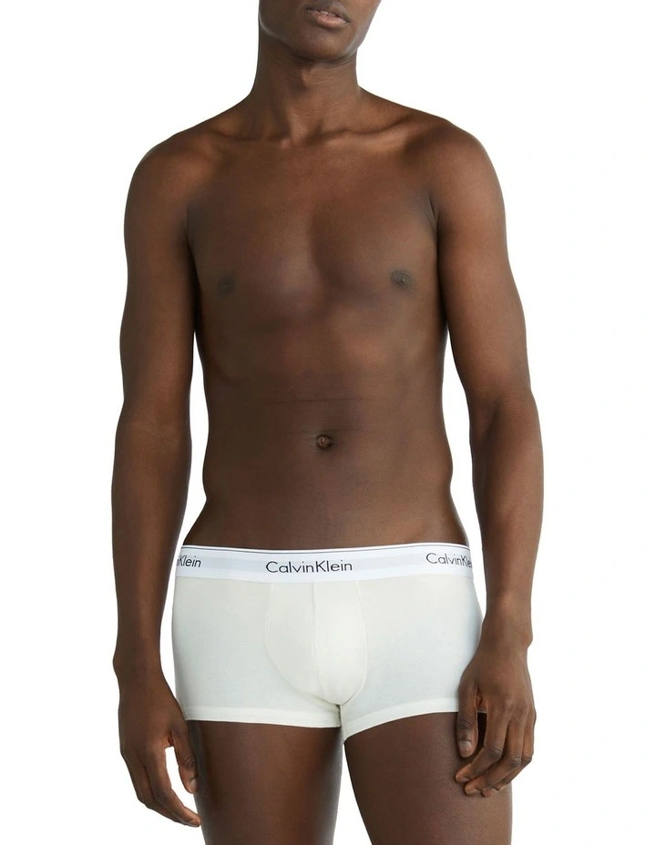 3 Pack Modern Cotton Stretch Low Rise Trunks in Black Multi Calvin Klein 3 Pack Modern Cotton Stretch Low Rise Trunks In Black Multi -Calvin Klein Sales