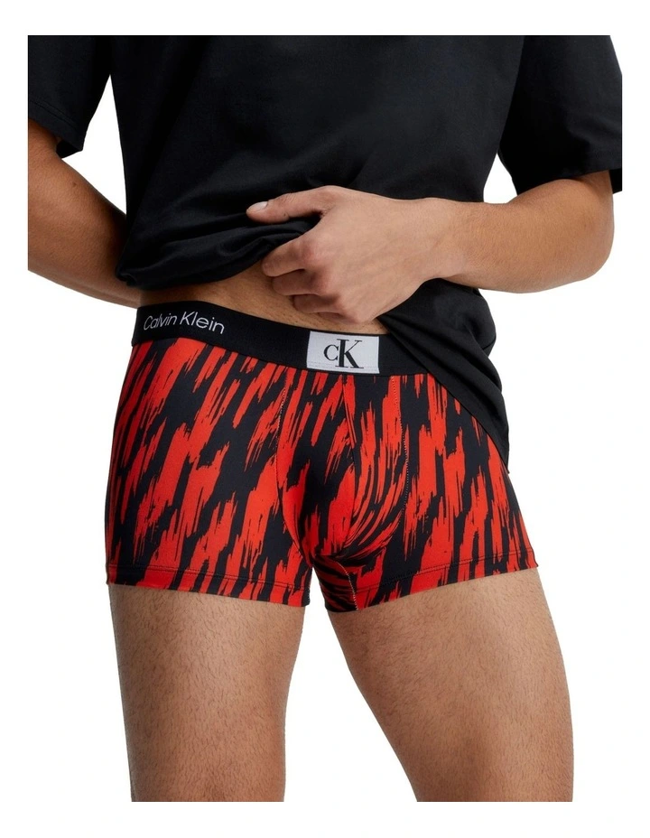 1996 Micro Low Rise Trunk in Red Calvin Klein 1996 Micro Low Rise Trunk In Red -Calvin Klein Sales