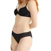 Calvin Klein Sheer Marquisette Lace Lightly Lined Demi In Black