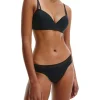 Calvin Klein Seductive Comfort Light Lift Demi Bra (Wirefree) In Black
