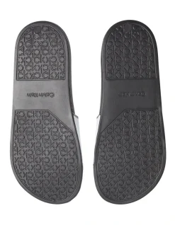 Calvin Klein Logo Slides In Black/White -Calvin Klein Sales 976531780 5 1 720x928