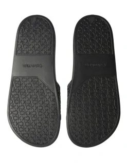 Calvin Klein Recycled Logo Slides In Black -Calvin Klein Sales 976531960 5 1 720x928