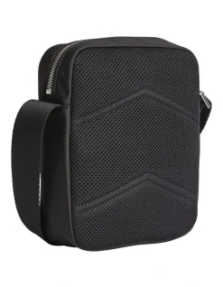 Calvin Klein Recycled Crossbody Bag In Black