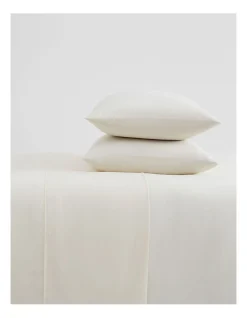 Calvin Klein CK Naturals Tencel Cotton Sheet Set In Natural Undyed -Calvin Klein Sales 980812900 980813350 4 720x928