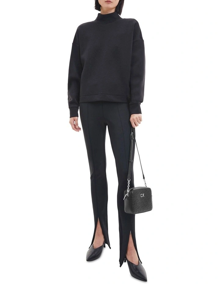 Recycled Logo Crossbody Bag in Black Calvin Klein Recycled Logo Crossbody Bag In Black -Calvin Klein Sales